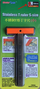 TRUMPETER MASTER TOOLS - Stainless T Ruler Small 4"